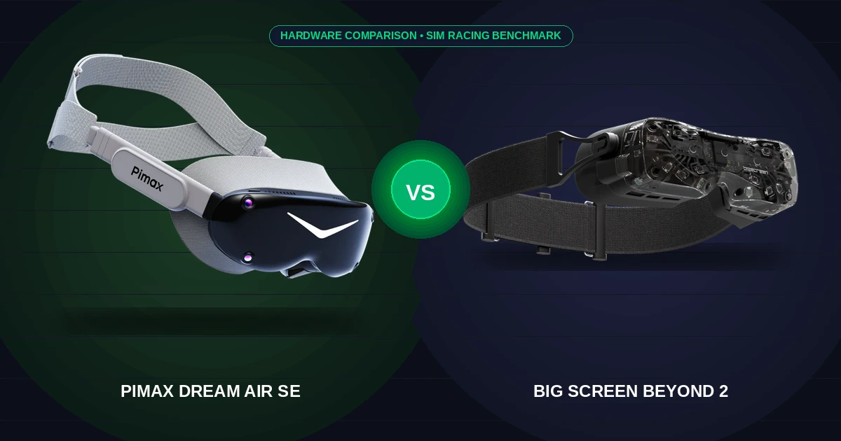 Pimax Dream Air SE vs Big Screen Beyond 2 Comparison