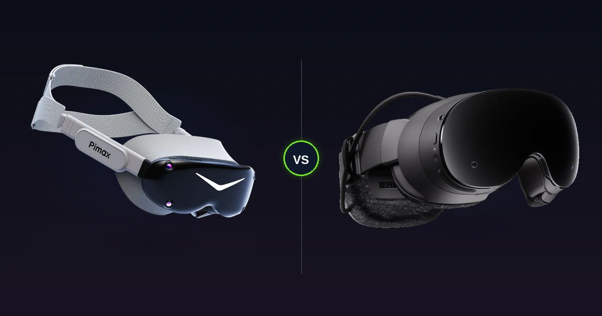 Pimax Dream Air vs Valve Steam Frame