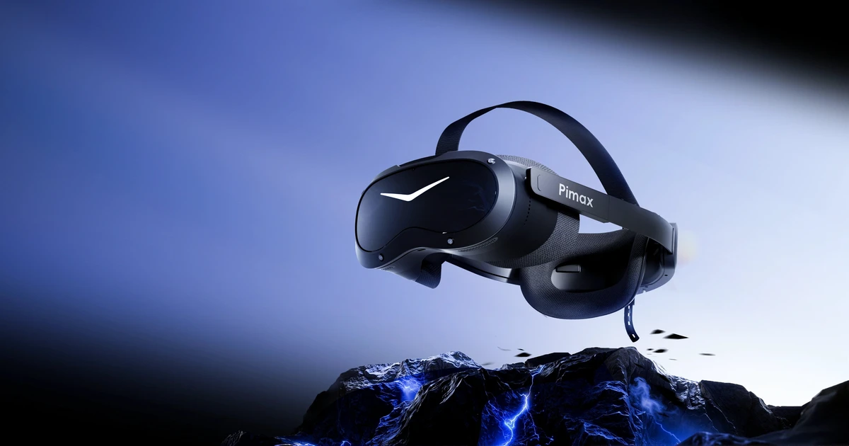 Pimax Crystal Pro Wireless and DisplayPort VR Headset